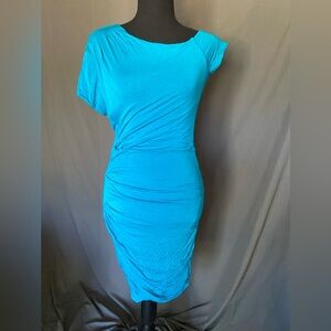 Bebe rouched dress
